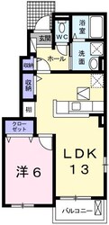 カルム・Ｍの物件間取画像